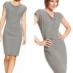 Cabi Graphic Print Monroe Jersey Sheath Dress